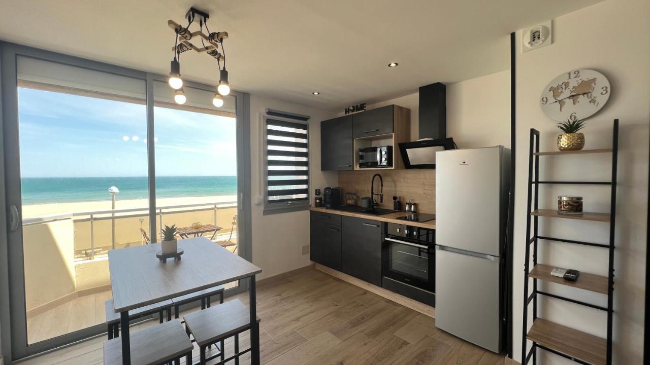 Appartement Cosy, Vue Mer Avec Parking Privatif Canet-en-Roussillon Exterior photo