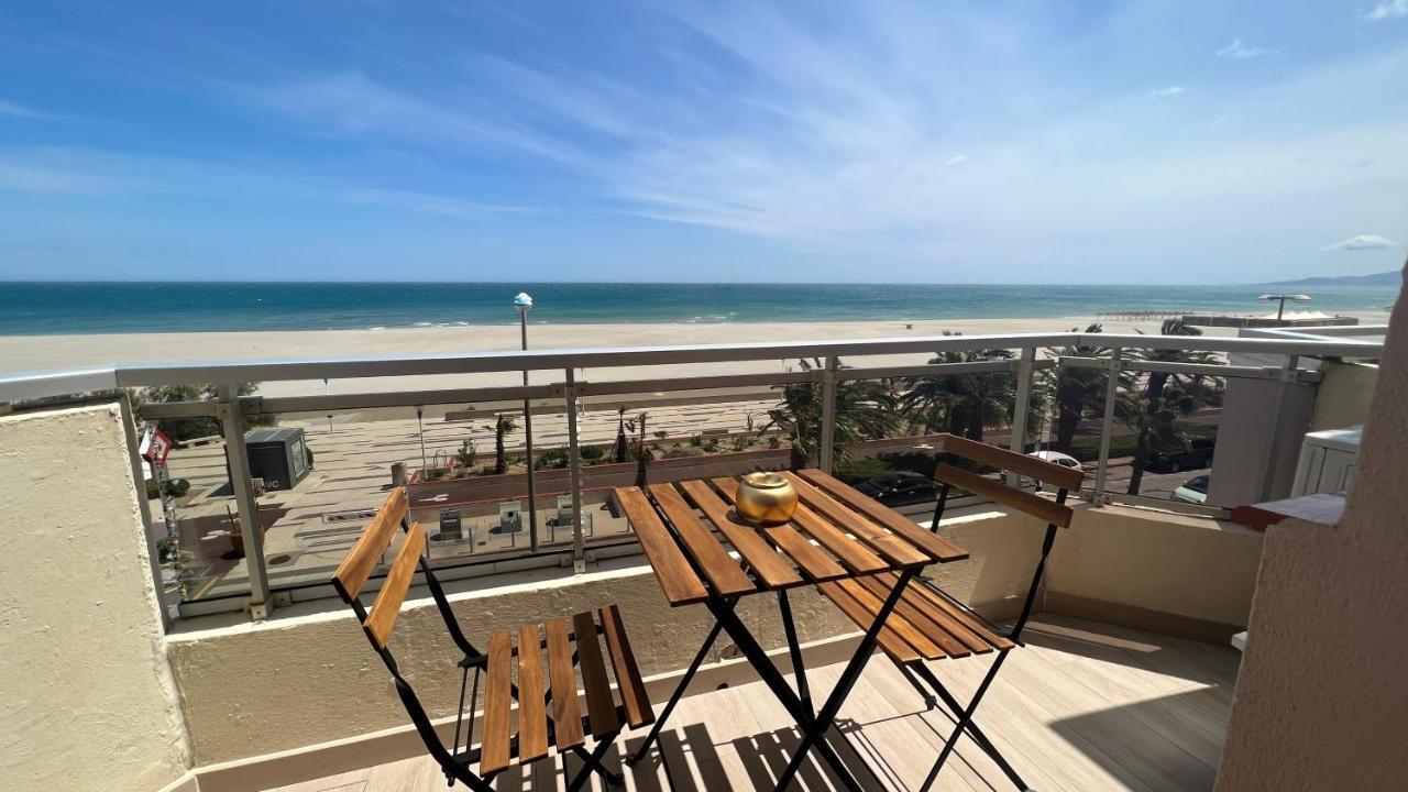 Appartement Cosy, Vue Mer Avec Parking Privatif Canet-en-Roussillon Exterior photo