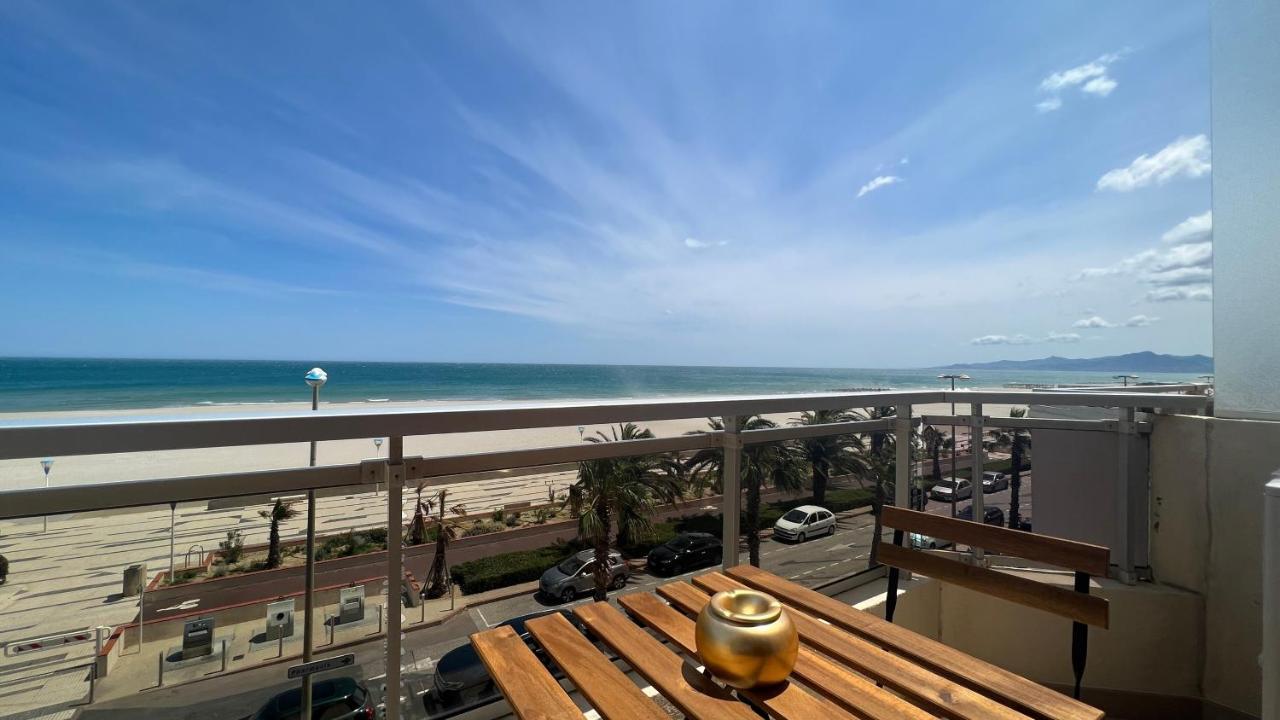 Appartement Cosy, Vue Mer Avec Parking Privatif Canet-en-Roussillon Exterior photo